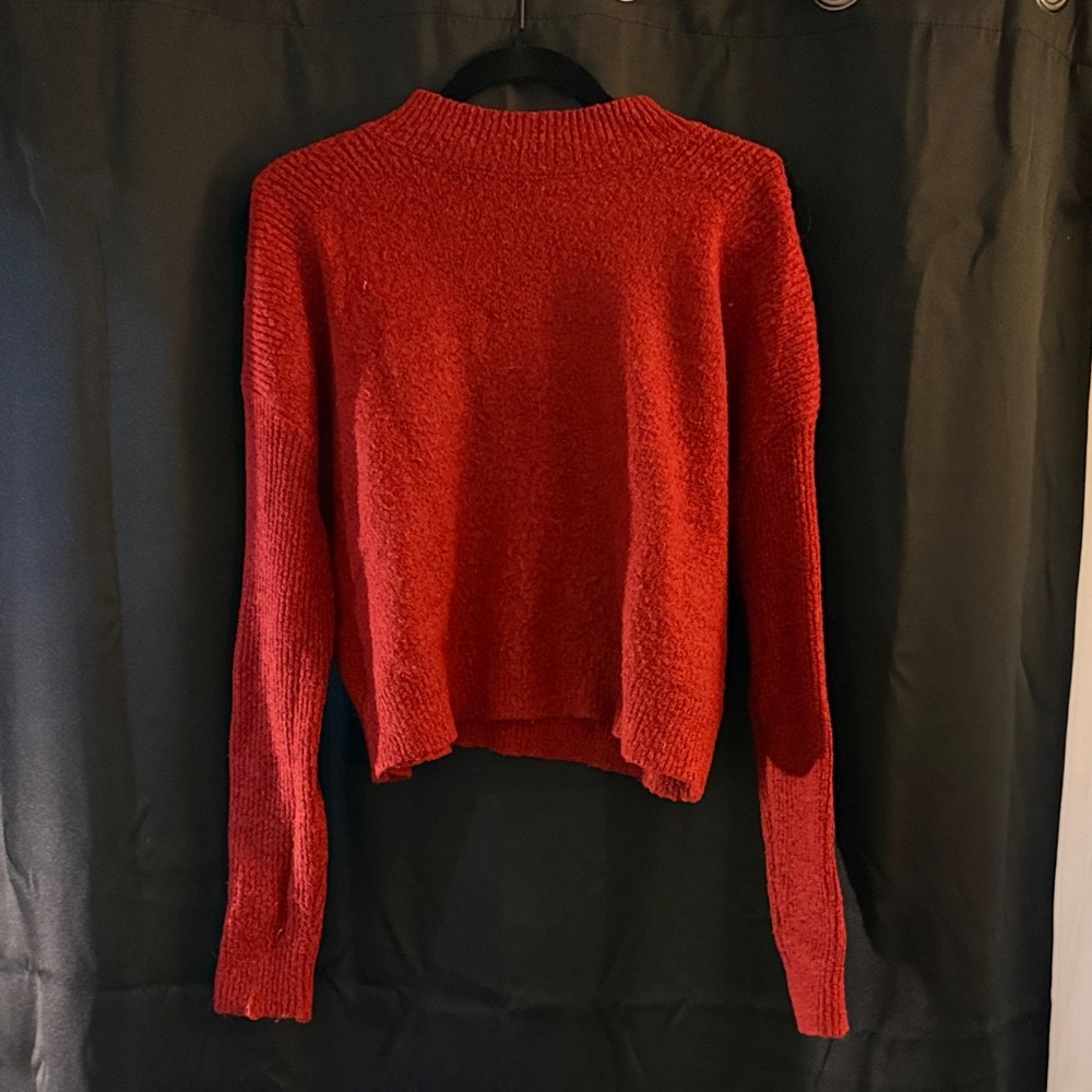 Cozy Red Women's Sweater